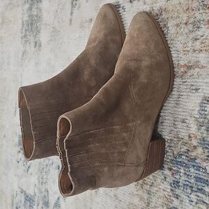 Rag & Bone Rover Seude Ankle Boots Size 38‎ Tan Color